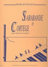 SARABANDE ET CORTEGE BASSOON SOLO cover